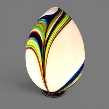 Murano - Tafellamp - Muranoglas - Tafellamp hoogte 41 cm, Antiek en Kunst