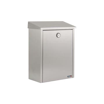 Allux 200 wandbrievenbus - RVS, Verzenden, Nieuw
