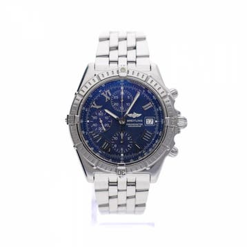 Breitling Crosswind Chronograph A13355; Automatisch Heren..., Ophalen of Verzenden, Gebruikt, Staal, Overige merken
