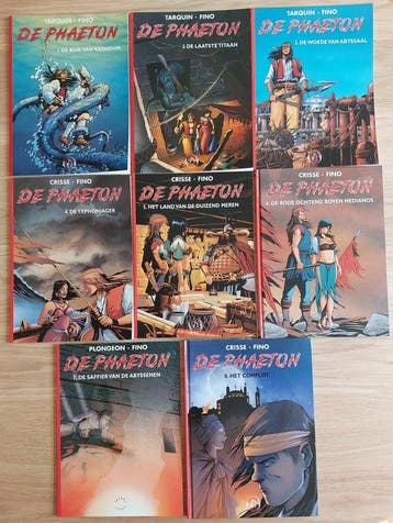 De Phaeton 1 t/m 8 - opeenvolgende reeks HC / SC - 8 Album -, Nieuw