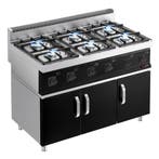 GGM Gastro | Gasfornuis - MARIO 700 - 1200x700mm - 36,0 kW -, Verzenden