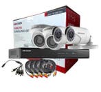 Hikvision Turbo HD set voor kleine bedrijven en huizen 4 cam, Verzenden, Nieuw