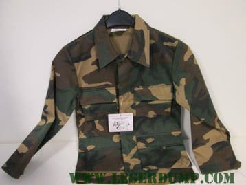 Kinder BDU jas Woodland, 100% katoen (Kinderkleding), Kinderen en Baby's, Ophalen of Verzenden, Nieuw