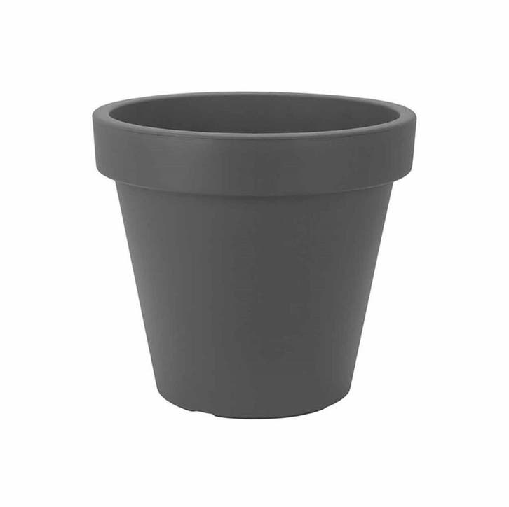 Kunststof Bloempot Antraciet Ø78cm Dubbelwandig Hoogte 67cm, Tuin en Terras, Bloempotten, Ophalen of Verzenden