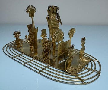 Precolumbiaans Balsa Muisca reproductie precolumbiaanse -