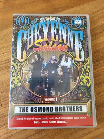DVD - The Osmond Brothers - Cheyenne Saloon - Volume 1, Cd's en Dvd's, Alle leeftijden, Verzenden, Gebruikt