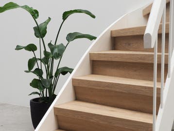 PVC-traprenovatie vanaf €475,- ook met legwerk, PVC-traprenovatie, Crème, Overige typen, Nieuw