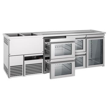 GGM Gastro | Bierkoeling PREMIUM - 2500x700mm - 1 glazen |, Verzenden, Nieuw in verpakking