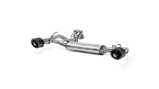 Fiat Abarth 595 / 595C Akrapovic slip-on line RVS, Auto diversen, Tuning en Styling, Verzenden