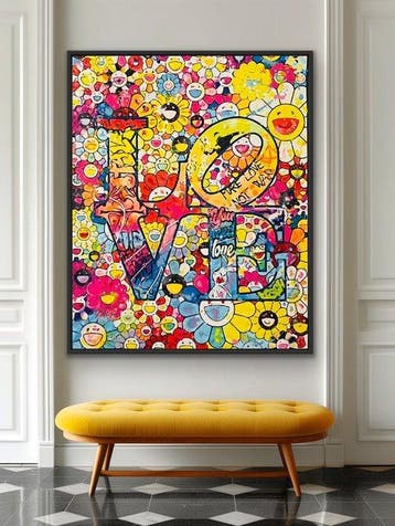 Joaquim Falco - MURAKAMI LOVE XXL, Antiek en Kunst