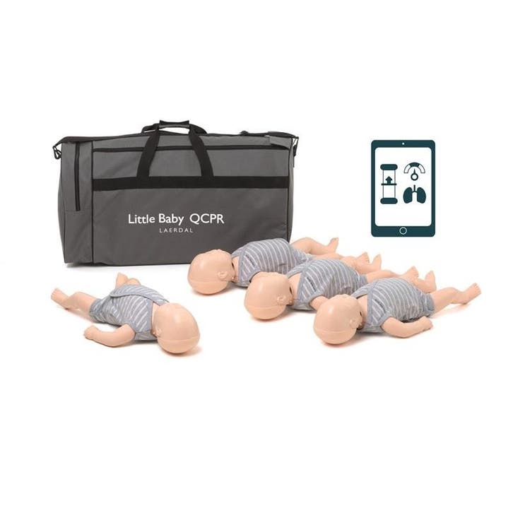 Laerdal Little Baby QCPR reanimatiepop, 4 stuks, Sport en Fitness, Massageproducten