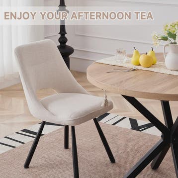 EGOONM Ronde Eettafel / Koffietafel 100cm - Massief Hout & S, Huis en Inrichting, Verzenden, Nieuw