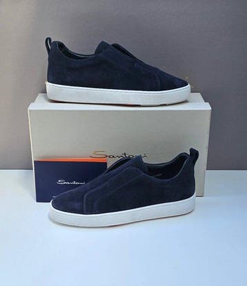 Santoni - Sneakers - Maat: EU 42, EU 42.5 - Nieuw met tags, Nieuw