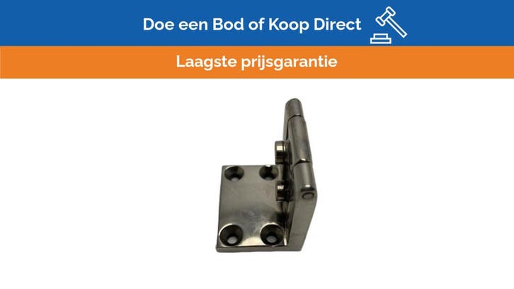 Bieden: Marine Grade Stainless Steel Heavy Duty Hinge - Cor, Watersport en Boten, Bootonderdelen, Kombuis en Sanitair, Nieuw, Zeilboot of Motorboot