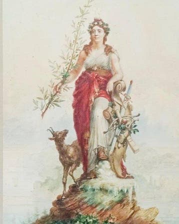 Francis Chomel (1833-1895) - Allegoria della Svizzera