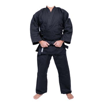 Karatepak  Nihon | Zwart (Maat: 160), Verzenden, Nieuw, Karate, Vechtsportpak