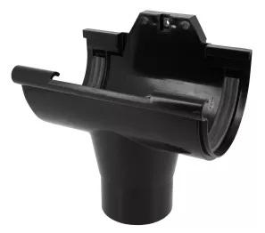 NICOLL Techtan LG25 PVC-Ti centraaluitloop d80 met rubber, Ophalen of Verzenden, Nieuw