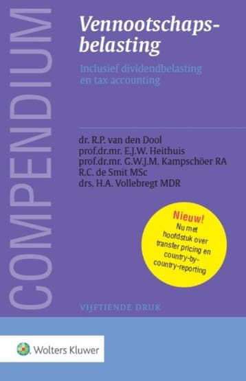 Compendium Vennootschapsbelasting - R.P. van den Dool, Verzenden, Gelezen, R.P. van den Dool