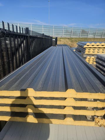 Sandwichpanelen, dakplaten, wand- en gevelplaten, damwand, Verzenden, Nieuw