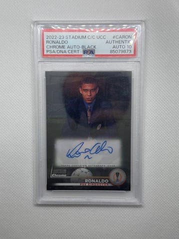 2022/23 Topps Stadium Club Chrome UCL Ronaldo Nazário,, Nieuw
