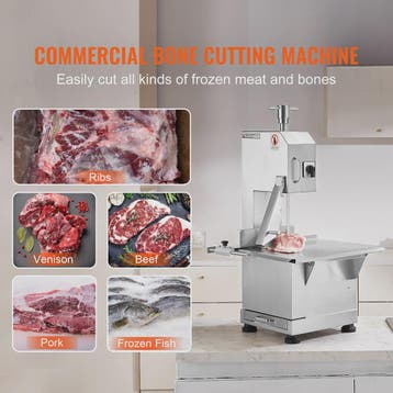 Professionele Bottenzaag Machine - RVS Tafelmodel Bandsaw vo, Verzenden, Nieuw in verpakking