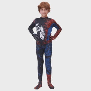Kinder Superhero Spider-Man Onesie - Feestelijk Verkleedkost, Verzenden, Nieuw