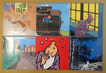 Tintin - 6 Kalenders - Tintin - 2005, Nieuw