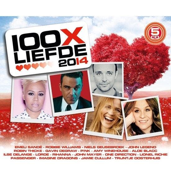 100x - 100X Liefde 2014 - CD, Cd's en Dvd's, Cd's | Overige Cd's, Verzenden