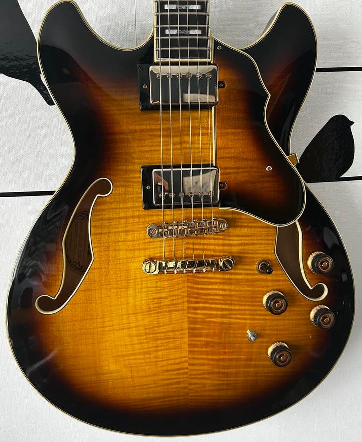 Ibanez Artstar-serie AS153, Muziek en Instrumenten, Snaarinstrumenten | Gitaren | Elektrisch, Hollow body, Zo goed als nieuw, Ibanez