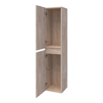 Brauer Joy - Hoge Kast - 160 cm - 2 Deuren - Greeploos -, Ophalen of Verzenden, Nieuw