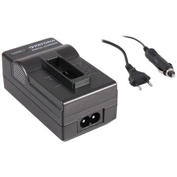GoPro Hero 5, 6, 7, 8 lader incl. kabels (Patona), Verzenden, Nieuw