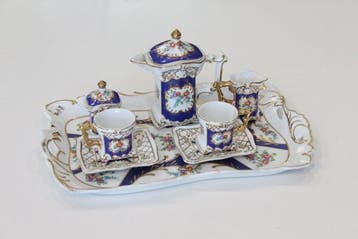 Theeservies (8) - Porselein