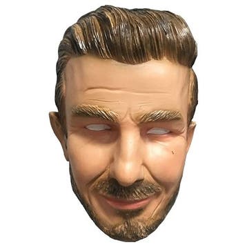 Man masker blond haar met baardje David Beckham, Verzenden, Nieuw
