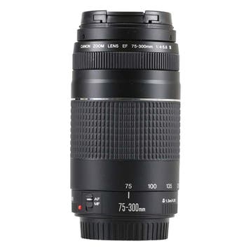 Canon EF 75-300mm f/4-5.6 III met garantie, Ophalen of Verzenden, Gebruikt