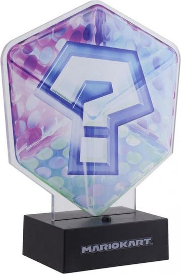 Mario Kart Acrylic Question Block Light, Verzenden, Nieuw