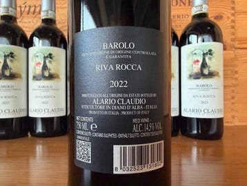2022 Claudio Alario Riva Rocca - Barolo DOCG - 6 Fles, Nieuw