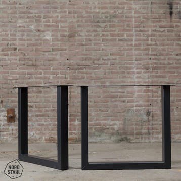 Stalen onderstel tafel - U leg - Nordstahl, Verzenden, Nieuw