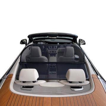 Rolls-Royce Dawn (2015-2023) Cabrio windscherm Zwart, Ophalen of Verzenden