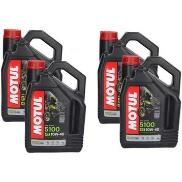 Motul 5100 10W40 4T 4 X 4L (Doos), Verzenden, Nieuw