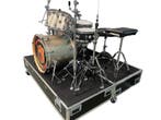 Flightcase Drumcase Deluxe volledig rollend (rolling riser), Nieuw, Overige instrumenten, Flightcase