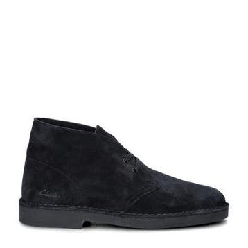 Clarks Desert Boot veterboots voor heren in het Zwart, Verzenden, Nieuw, Zwart, Clarks