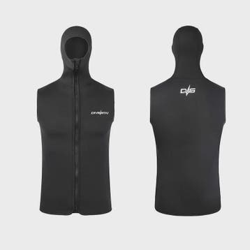 3mm Neopreen Duikvest met Capuchon - Mouwloos, Warm en Sneld, Verzenden, Nieuw