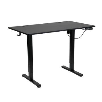 Elektrisch zit-stabureau - zwart - 120 x 70 cm | hoogte, Verzenden, Nieuw