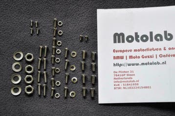 RVS Schroef/moeren SET BMW R2V Bing CV 32 &amp; 40mm, Ophalen of Verzenden, Nieuw