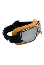 Goggles Motorbril Skibril Bril Caramelbruin Montuur Zilveren, Ophalen of Verzenden, Nieuw, Overige maten, Carnaval