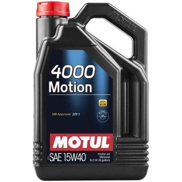 Motul 15W40 4000 Motion 4L, Verzenden, Nieuw