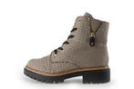Rieker Veterboots in maat 37 Beige, Kleding | Dames, Schoenen, Verzenden, Beige, Overige typen, Zo goed als nieuw