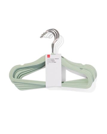 HEMA Kledinghanger klein velours mint - 6 stuks, Huis en Inrichting, Kasten | Kledingkasten, Verzenden, Nieuw