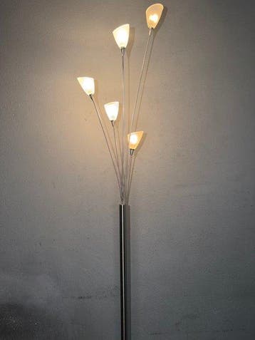 Boxford - Jan des Bouvrie - Staande lamp - Messing, Glas,, Nieuw
