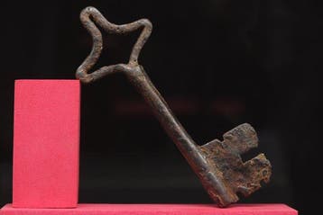 Middeleeuws (Gothic) - Groot Ijzer Castle Key - 14 cm